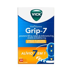 Vick Pyrena Grip-7 20 Cápsulas