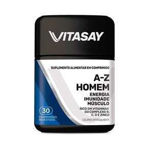 Suplementos Alimentar Vitasay A-Z Homem 30 Comprimidos Revestidos