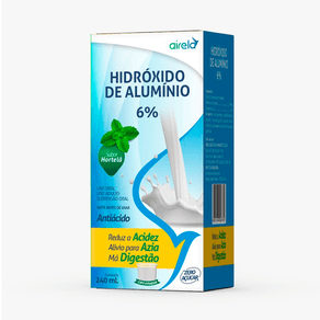 Hidróxido de Alumínio 6% Sabor Hortelã 240ml