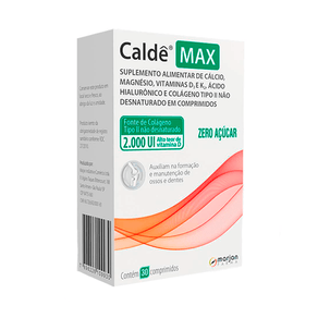 Suplemento Alimentar Caldê Max 2.000 UI 30 Comprimidos