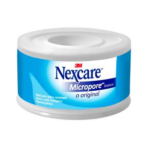 Fita Micropore Nexcare Branca - 25mm x 4,5m