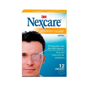 Protetor Ocular Nexcare Adulto Normal 12 Unidades