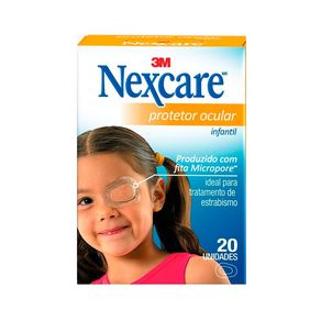 Protetor Ocular Nexcare Infantil 20 Unidades