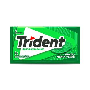 Goma de Mascar Trident Menta 8g