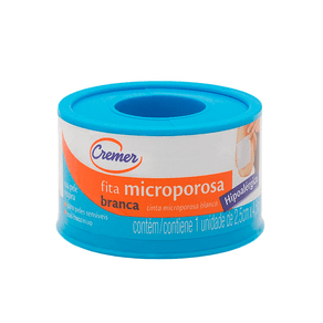 Fita Microporosa Cremer Branca 2,5cm x 4,5m