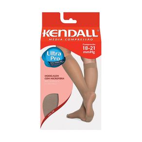 Meia 3/4 de Compressão Kendall Média M Com Ponteira Mel