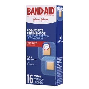 Curativos Band-Aid Pequenos Ferimentos 16 Unidades