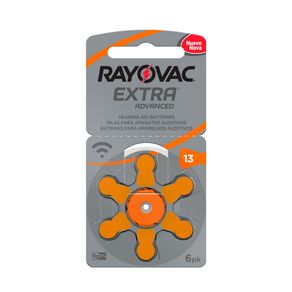 Pilha Auditiva Rayovac 13 Extra Advanced 6 Unidades