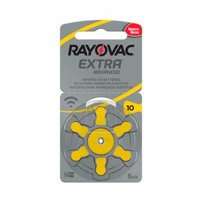Pilha Auditiva Rayovac 10 Extra Advanced 6 Unidades