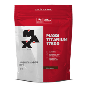 Hipercalórico Mass Max Titanium 17500 Chocolate 3kg