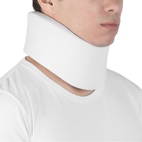 Colar Cervical Mercur Espuma Branco Tamanho M