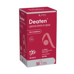 Suplemento Alimentar Deaten Sabor Coco 30 Cápsulas Gelatinosas Duras