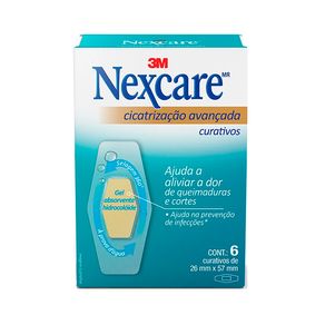 Curativo Nexcare Cicatrização Avançada - 6 Unidades