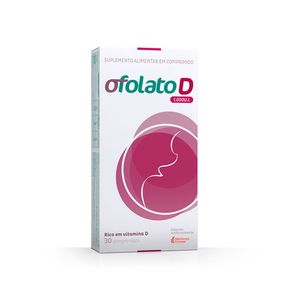 Suplemento Alimentar Ofolato D 1.000UI 30 Comprimidos