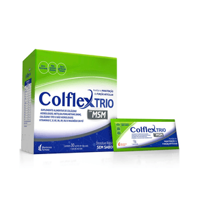 Suplemento Alimentar Colflex Trio Sem Sabor 30 Sachês 12g