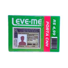 Porta Documento CNH Leve-Me 1 Unidade