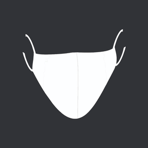 Máscara 100% Algodão Cor Branco 1 Unidade