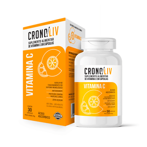 Suplemento Alimentar Cronoliv Vitamina C 30 Cápsulas