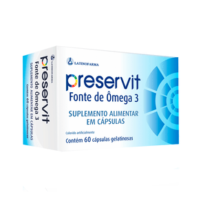 Suplemento Alimentar Preservit 60 Cápsulas Gelatinosas