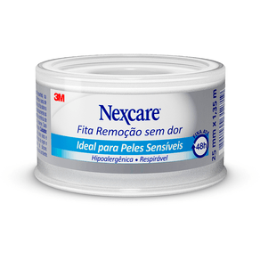 Fita Microp Nexcare Remoção Sem Dor 25mm