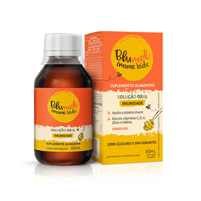 Suplemento Alimentar Blumel Imune Kids Solução Oral Sabor Mel 60ml