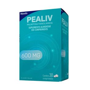 Suplemento Alimentar Pealiv 600mg 30 Comprimidos