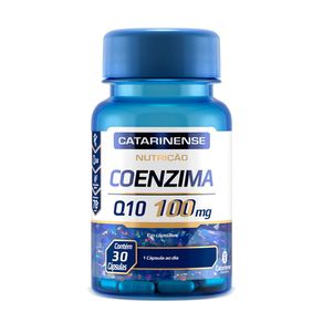 Suplemento Alimentar Coenzima Q10 Catarinense 30 Cápsulas