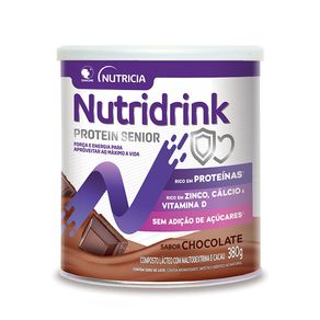 Suplemento Alimentar Nutridrink Protein Senior Chocolate 380g