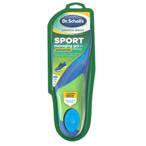 Palmilhas Massageadoras em Gel para Homem Dr. Scholl's Athletic Series Tamanho 8-14