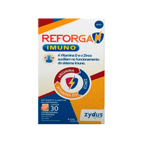 Suplemento Alimentar Reforgan Imuno 30 Comprimidos Revestidos