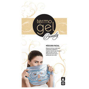 Máscara Facial Térmica Termogel Beauty 1 Unidade