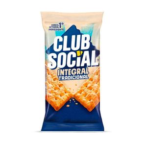 Biscoito Club Social Integral Tradicional 144g