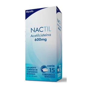 Nactil 600mg 15 Comprimidos Revestidos