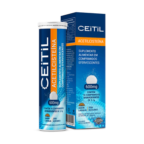 Suplemento Alimentar Ceitil 600mg 16 Comprimidos Efervescentes