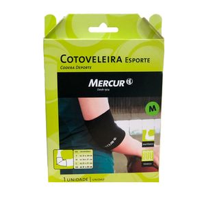 Cotoveleira Sport Mercur Térmica Tamanho M Cor Preta 1 Unidade