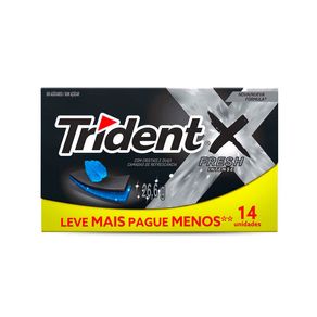 Chiclete Trident X Fresh Intense 26,6g