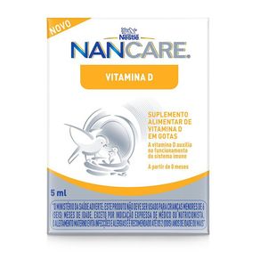 Suplemento Alimentar Pediátrico Nancare Vitamina D 5ml