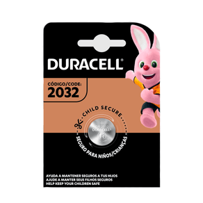 Pilha Moeda De Lítio Duracell 2032 3V 1 Unidade