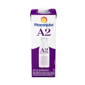 Leite Semidesnatado Piracanjuba A2 1 Litro