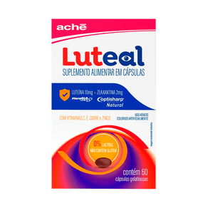Suplemento Alimentar Luteal 60 Cápsulas Gelatinosas
