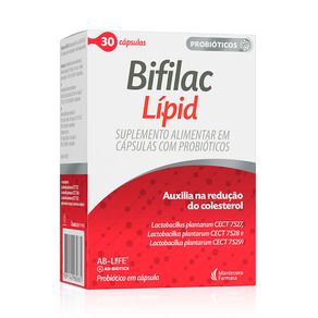 Suplemento Alimentar Bifilac Lípid 30 Cápsulas