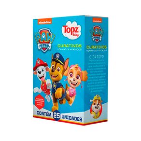 Curativo Topz Patrulha Canina 25 Unidades