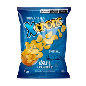 Batata Xcrons Extra Crocante Sabor Original 45g