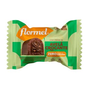 Bombom Flormel Zero Açúcar Sabor Avelã Crocante 12g