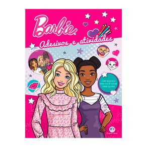 Livro Barbie Adesivos e Atividades 1 Unidade