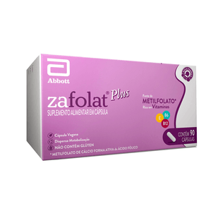 Suplemento Alimentar Zafolat Plus 90 Cápsulas