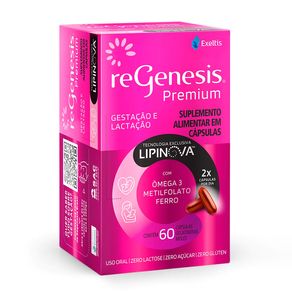 Suplemento Alimentar Regenesis Premium Lipinova 60 Cápsulas Gelatinosas
