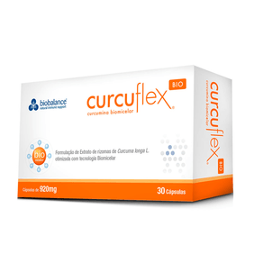 Suplemento Alimentar Curcuflex Bio 30 Cápsulas