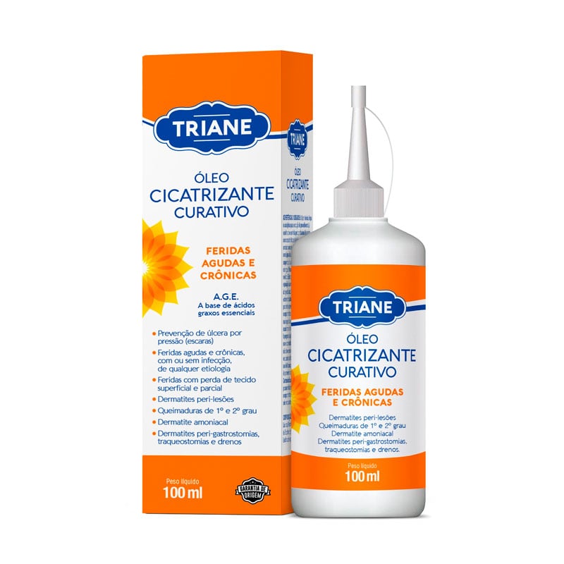 Óleo Cicatrizante Curativo Triane 100ml
