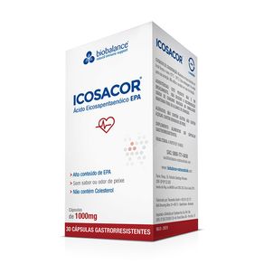 Suplemento Alimentar Icosacor 30 Cápsulas Gastrorresistentes